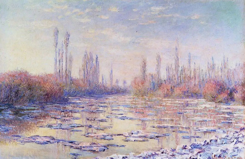 Buz Küpleri - Claude Monet