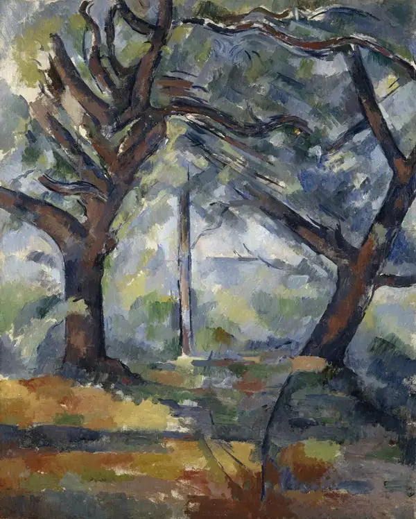 Büyük Ağaçlar - Paul Cézanne