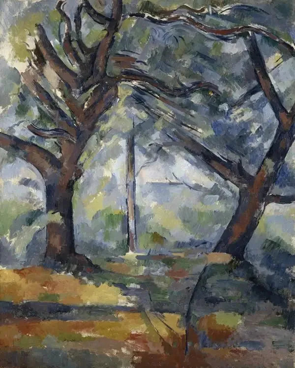 Büyük Ağaçlar - Paul Cézanne