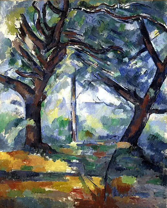 Büyük Ağaçlar - Paul Cézanne