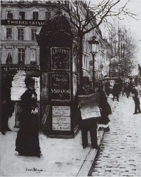 Les Grands Boulevards - Jean Béraud - Alpha Reproduction