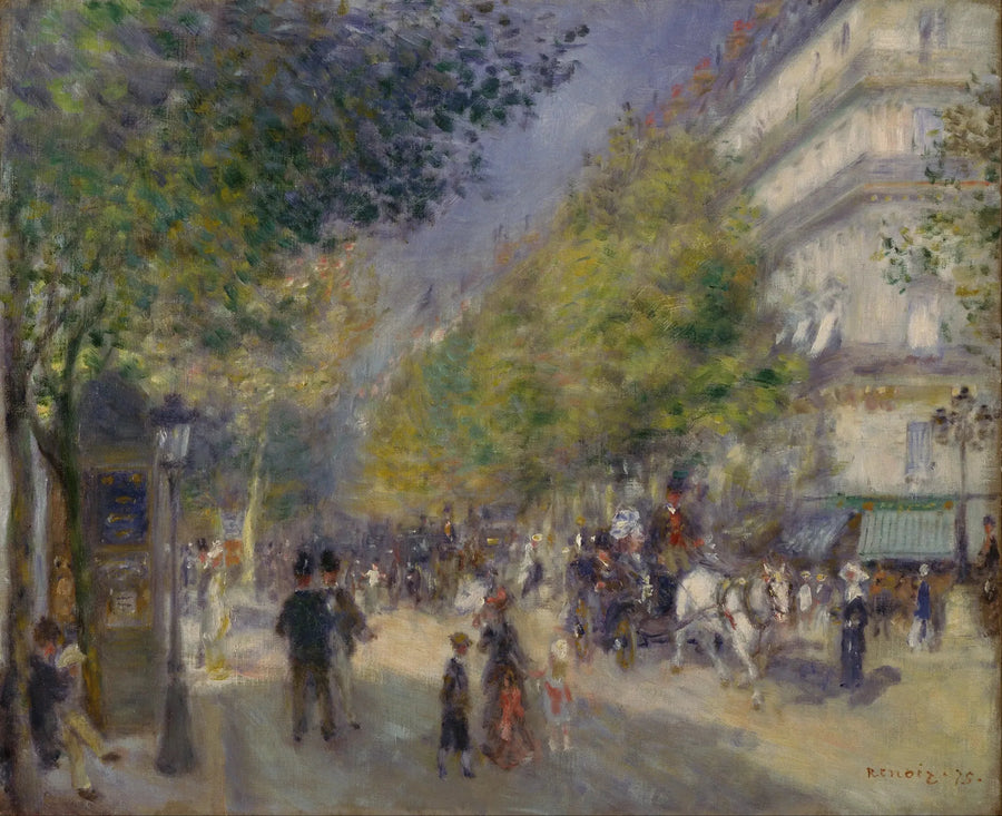 Büyük Bulvarlar - Pierre-Auguste Renoir