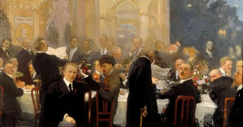 Les grands hommes de Finlande - Ilya Repin - Alpha Reproduction