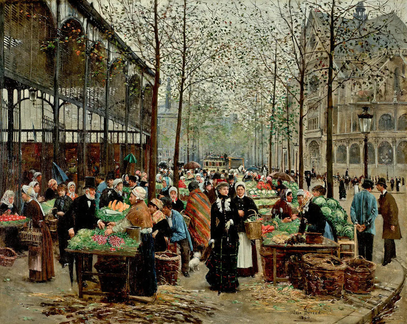 Les Halles - Jean Béroud