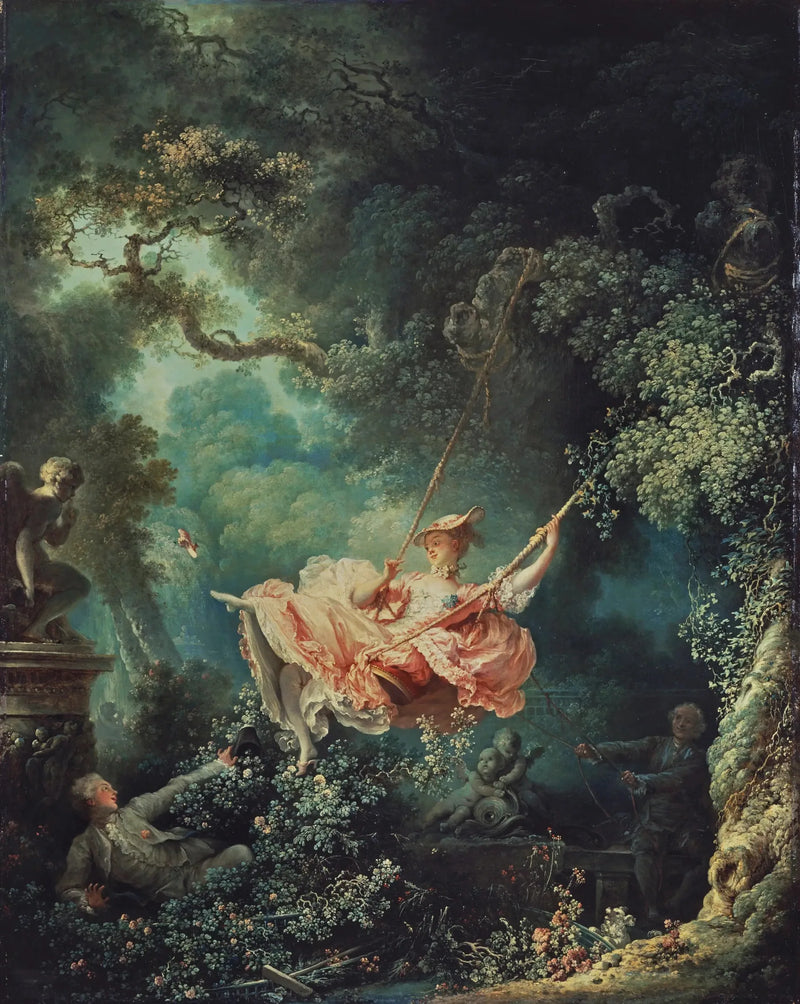 Escarpolette'nin Şanslı Tesadüfleri - Jean-Honoré Fragonard
