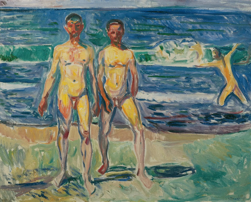 Adamlar Yüzüyor - Edvard Munch