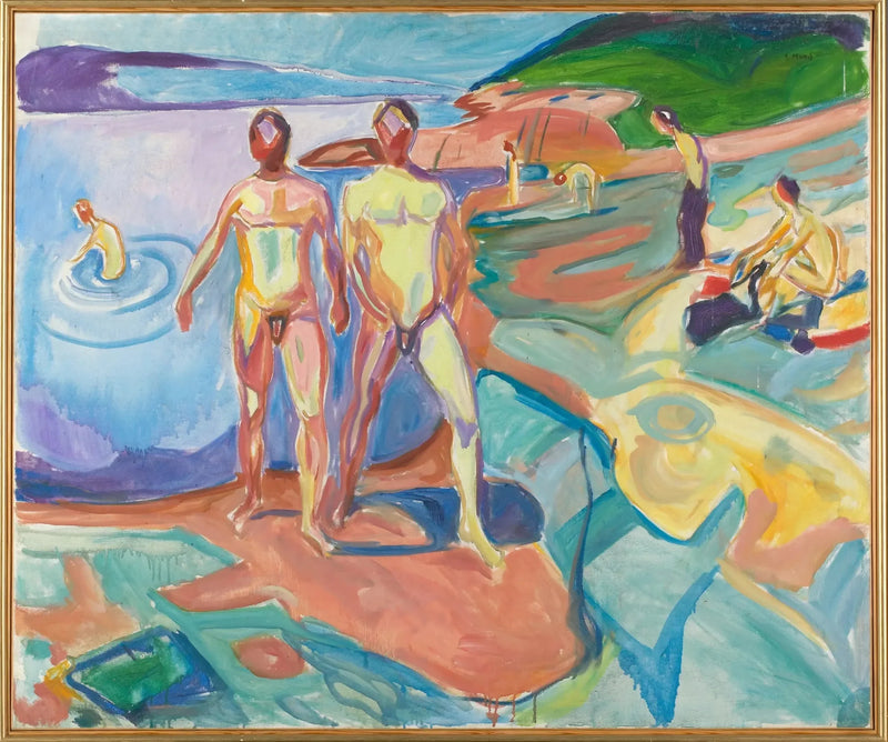 Adamlar Yüzüyor - Edvard Munch