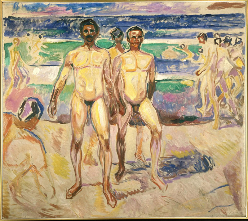 Adamlar Yüzüyor - Edvard Munch