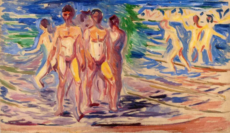 Adamlar Yüzüyor - Edvard Munch