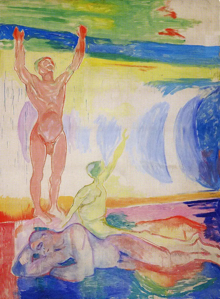 Adamlar uyanıyor - Edvard Munch