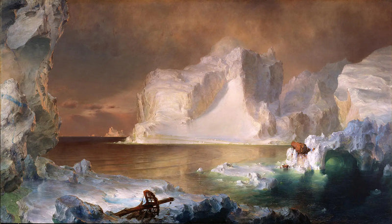 Buzdağları - Frederic Edwin Church