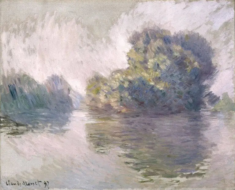 Port-Villez'deki Adacıklar - Claude Monet