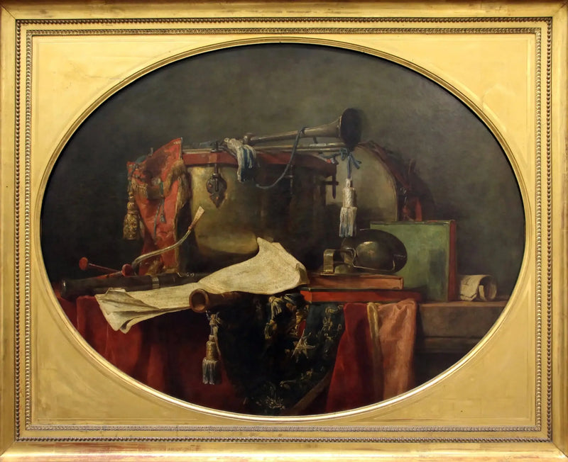 Askeri müzik enstrümanları - Jean Simeón Chardin