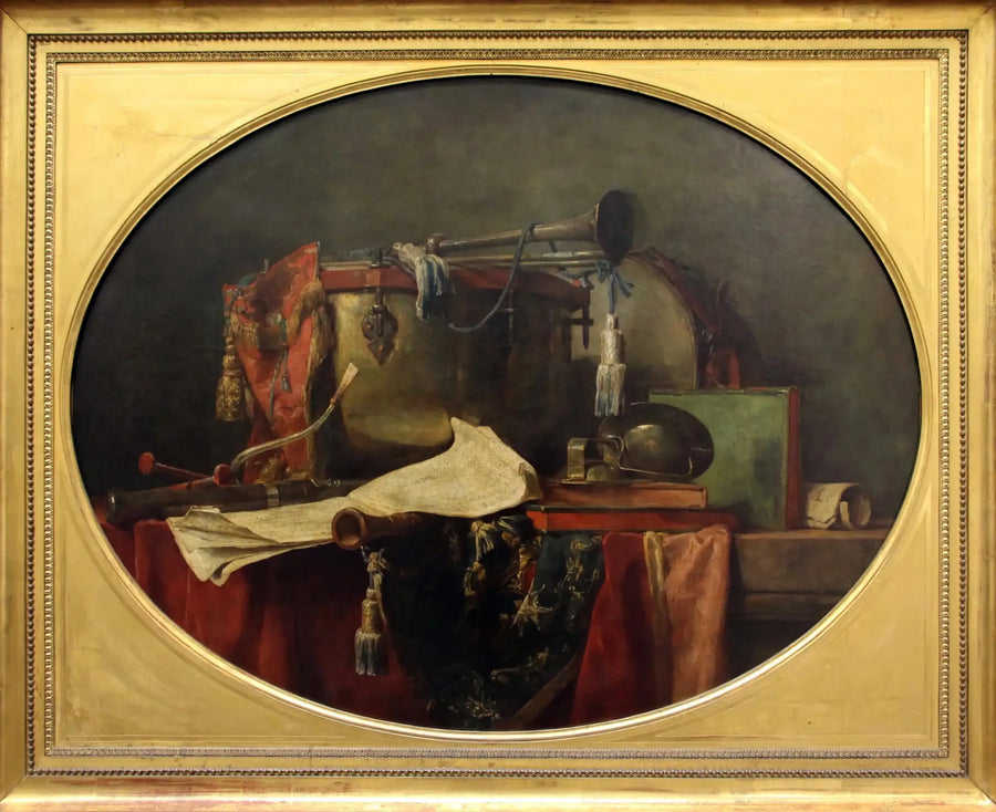 Askeri müzik enstrümanları - Jean Simeón Chardin