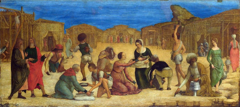 Les Israélites ramassent la manne - Ercole de’ Roberti - Alpha Reproduction