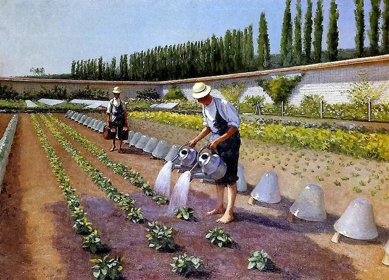 Bahçıvanlar - Gustave Caillebotte