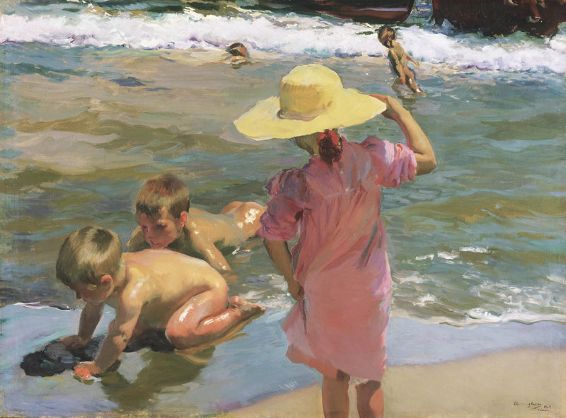 Genç Amfibiler - Joaquín Sorolla