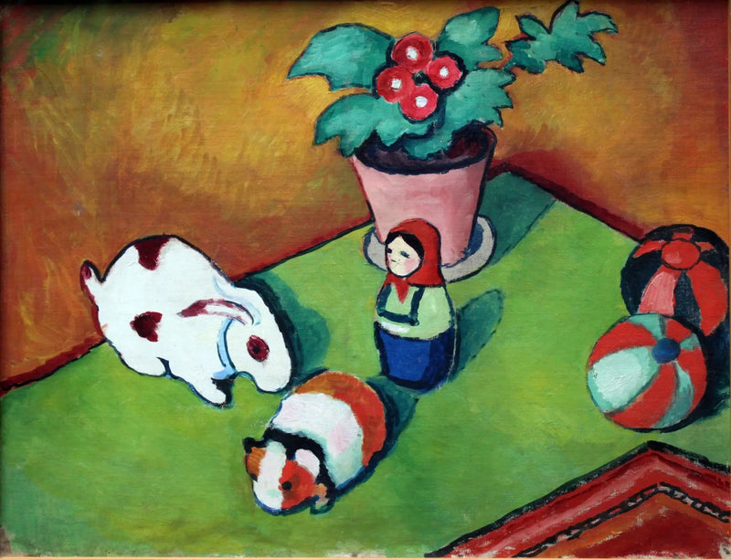 Küçük Walter'ın Oyuncakları - August Macke