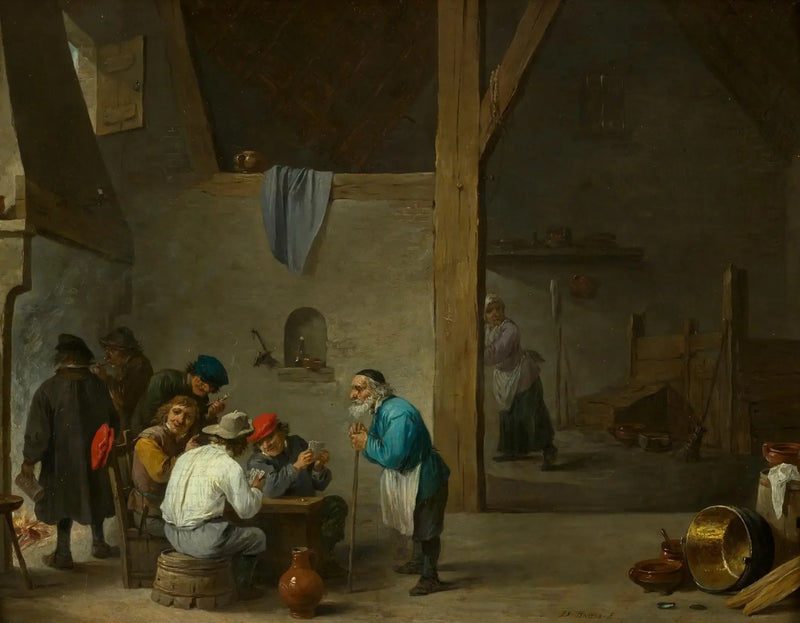 Kâğıtçıları - David Teniers genç