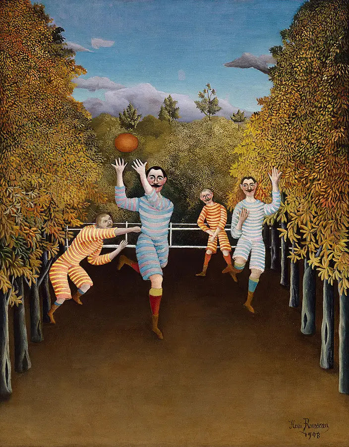 Futbolcular - Henri Rousseau