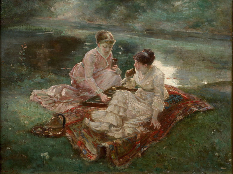 Jüket oyuncuları - Marie Bracquemond