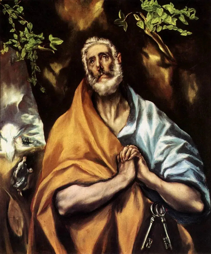 Aziz Petrus'un Gözyaşları - El Greco