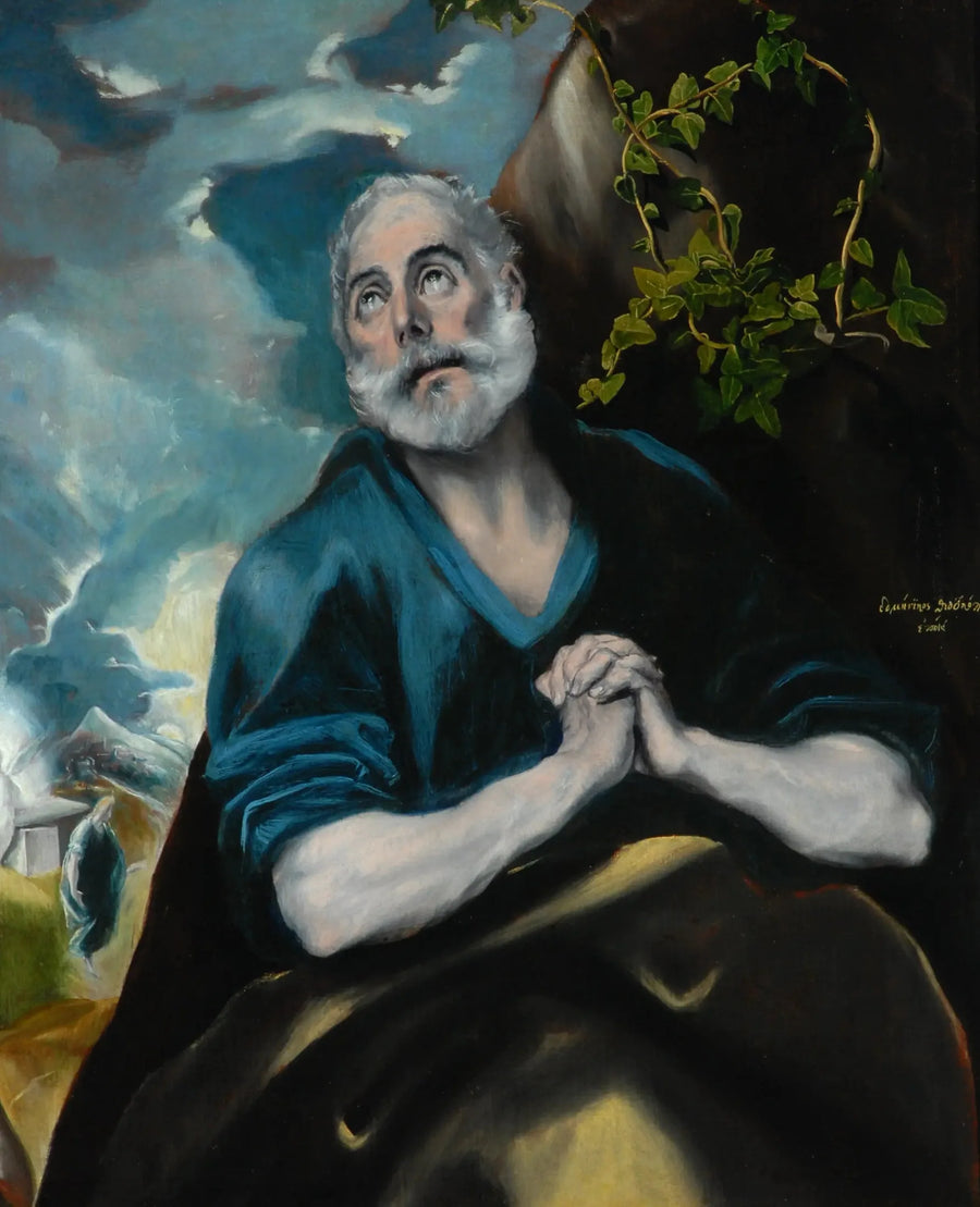 Aziz Petrus'un Gözyaşları - El Greco