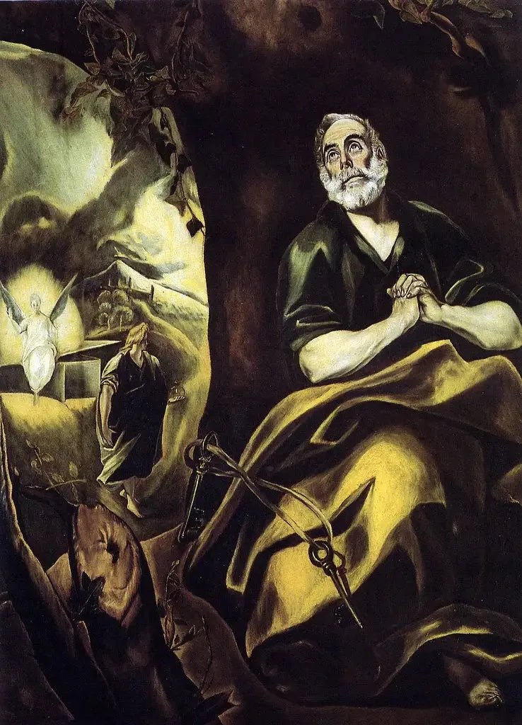 Aziz Petrus'un Gözyaşları - El Greco