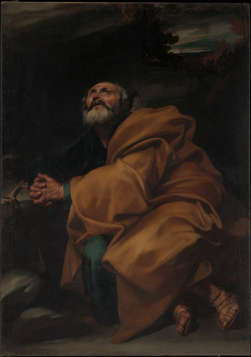 Aziz Petrus'un Gözyaşları - Jusepe de Ribera