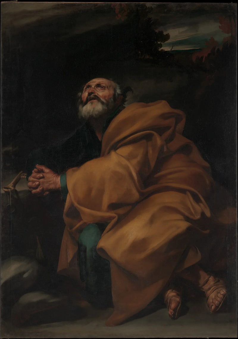 Aziz Petrus'un Gözyaşları - Jusepe de Ribera