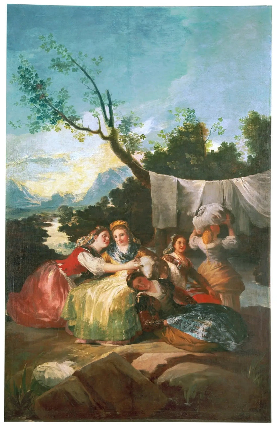 Çamaşırcılar - Francisco de Goya