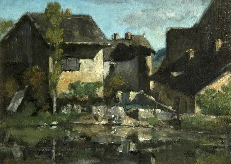 Çamaşırcılar - Gustave Courbet