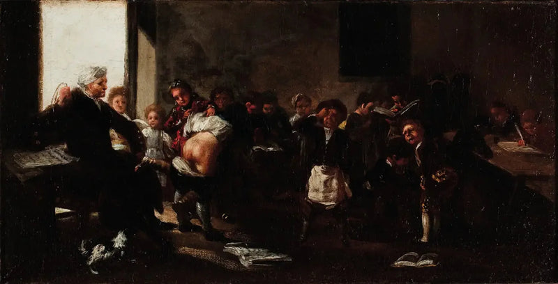 Dersler kana girer - Francisco de Goya
