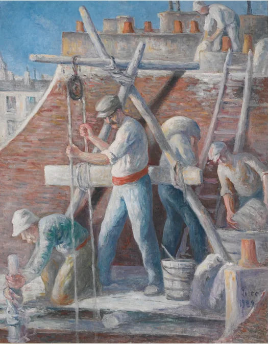 İnşaatçılar - Maximilien Luce