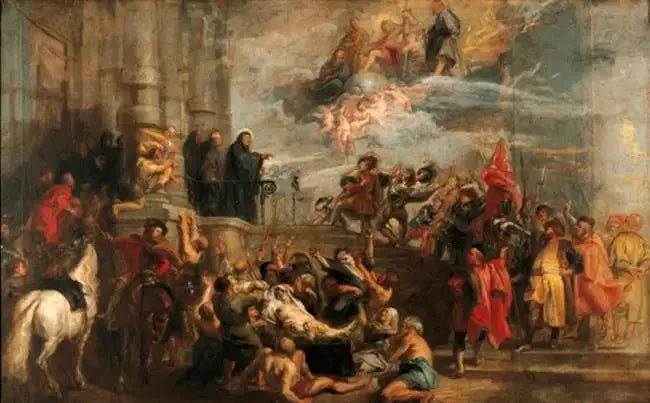 Aziz Benpît'in Mucizeleri - Peter Paul Rubens
