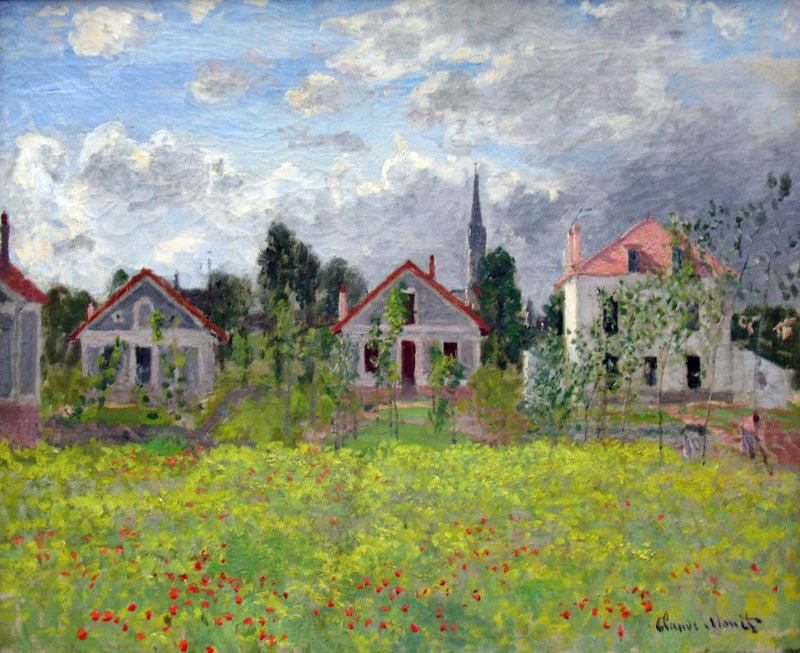Argenteuil Evleri - Claude Monet