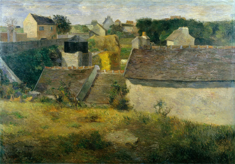 Vaugirard Evleri - Paul Gauguin
