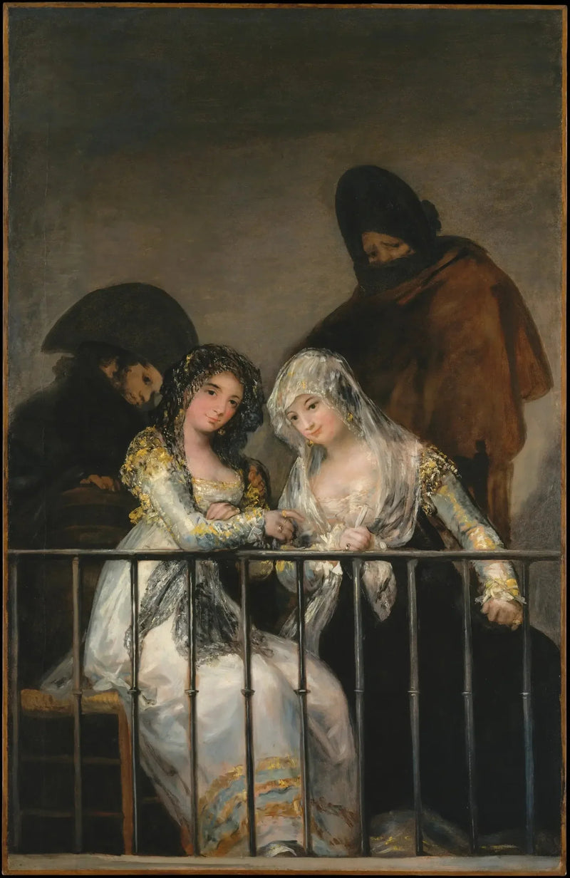 Balkondaki Majalar - Francisco de Goya