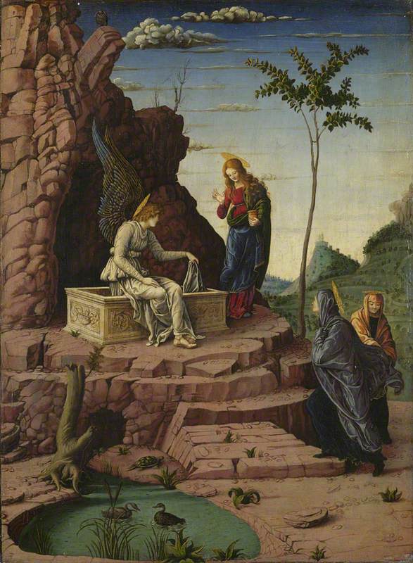Meryemler ve Kabir - Andrea Mantegna