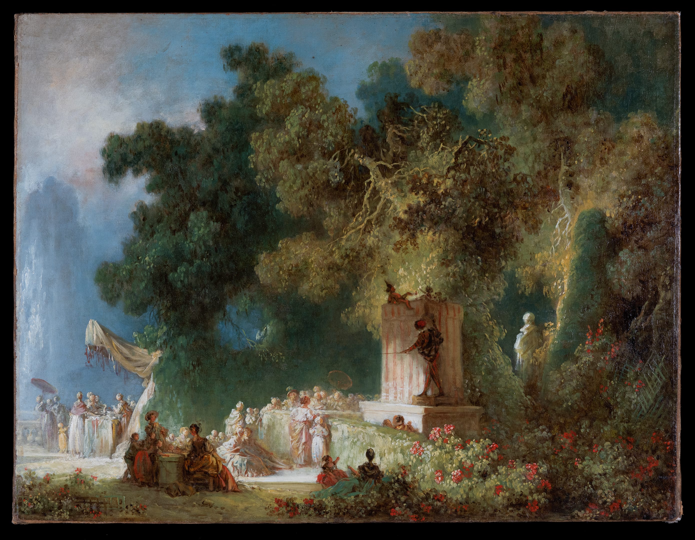 Les Marionnettes - Jean-Honoré Fragonard