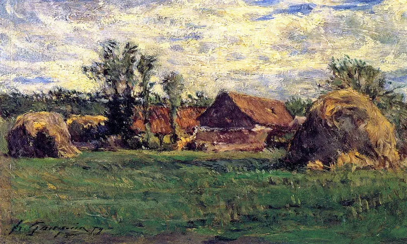 Değirmenler, ya da Pontoise Çevresi - Paul Gauguin