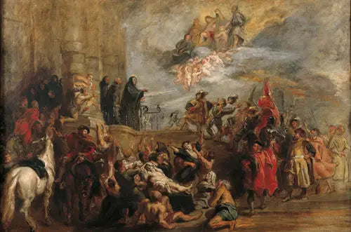 Aziz Benoît'in Mucizeleri - Eugène Delacroix