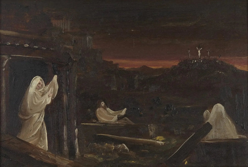 Ölüler mezarlarından diriliyor - Thomas Cole