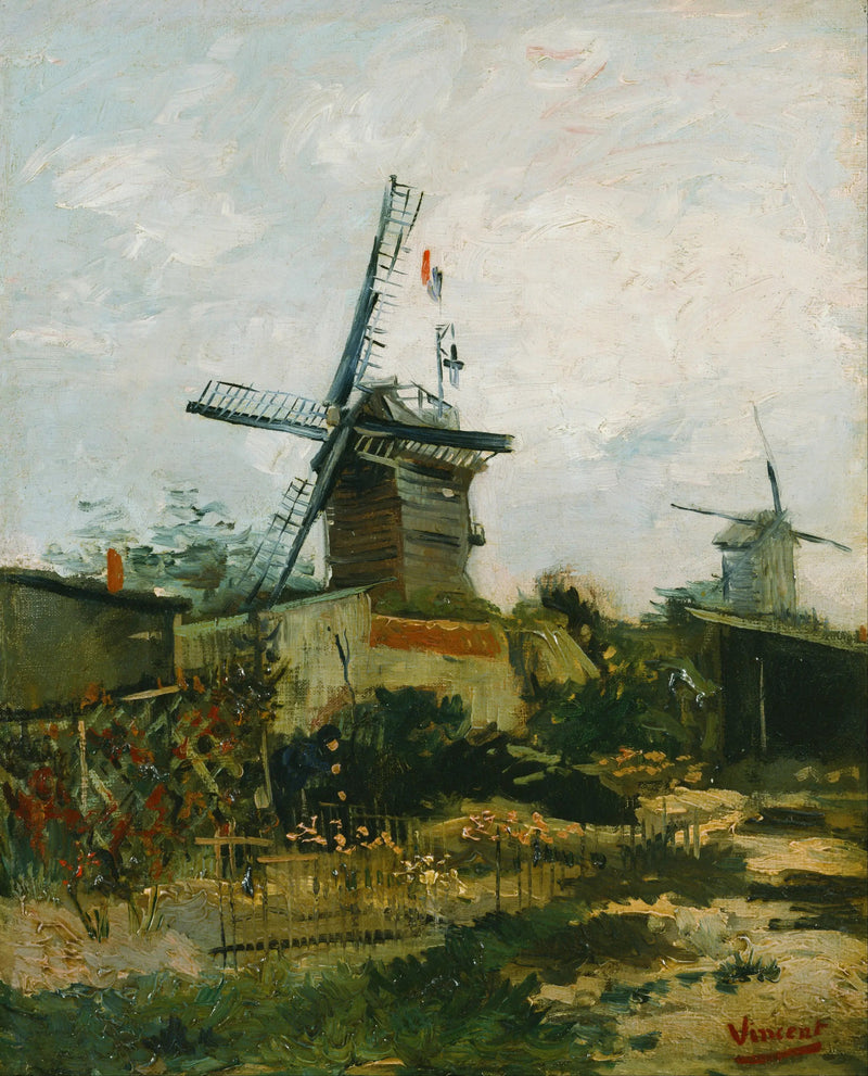Montmartre'in yel değirmenleri - Vincent van Gogh