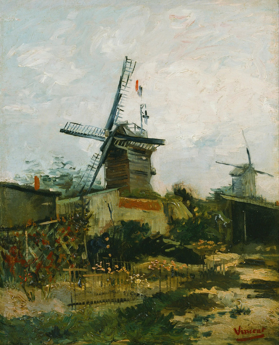 Montmartre'in yel değirmenleri - Vincent van Gogh
