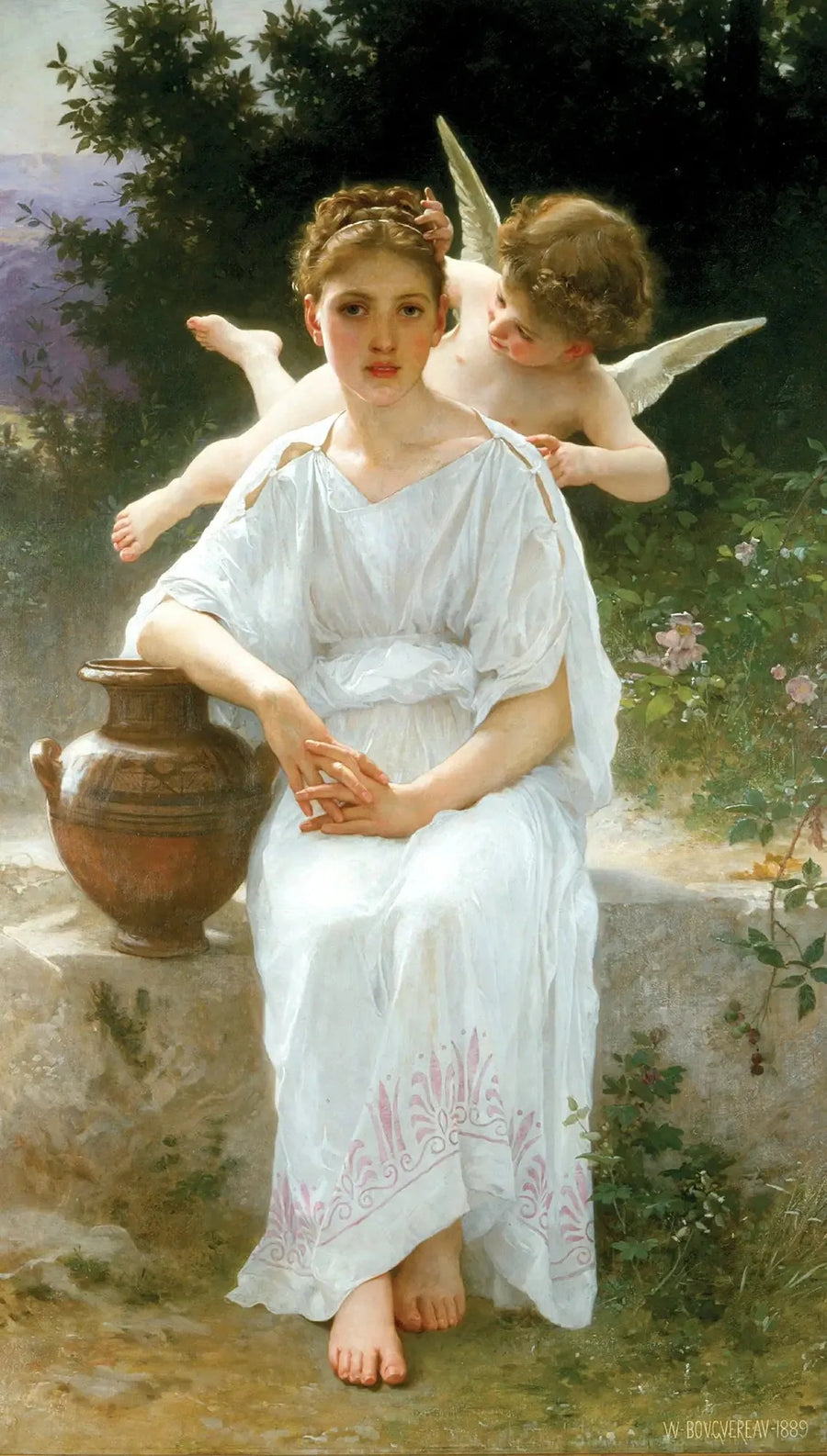 Aşkın Fısıldamaları - Bouguereau