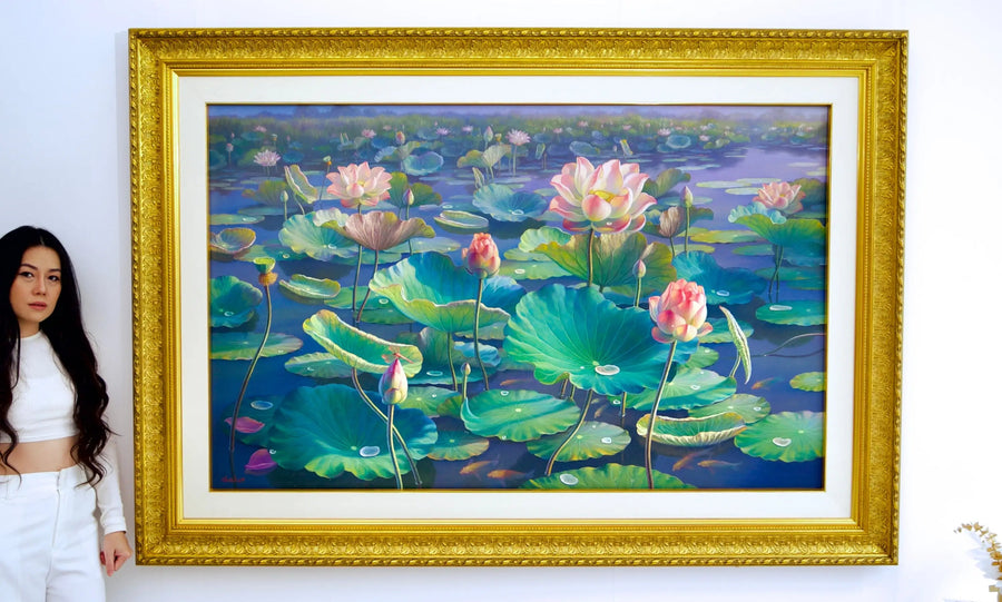 Nilüferler II | 160x100 cm