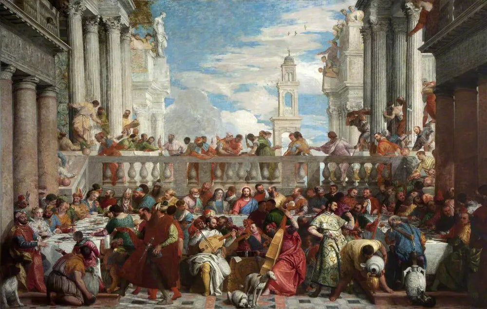 Les Noces de Cana (d’après Paul Véronèse) - Henri Fantin-Latour - Alpha Reproduction