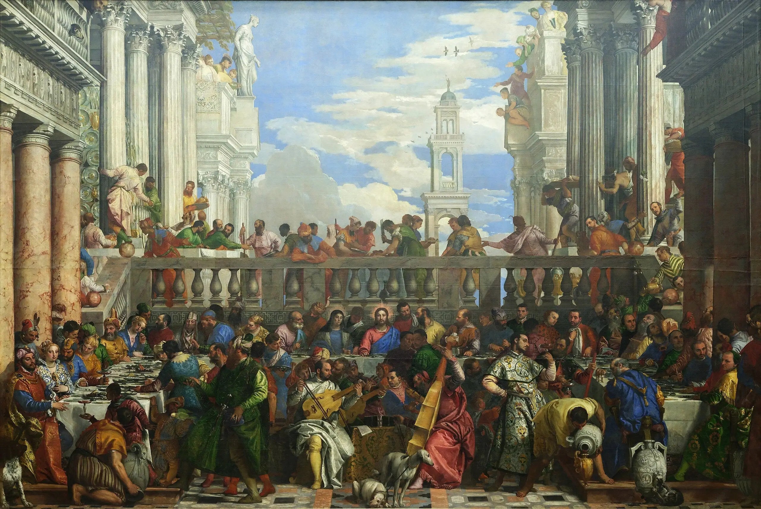 Les Noces de Cana - Paul Véronèse - Alpha Reproduction