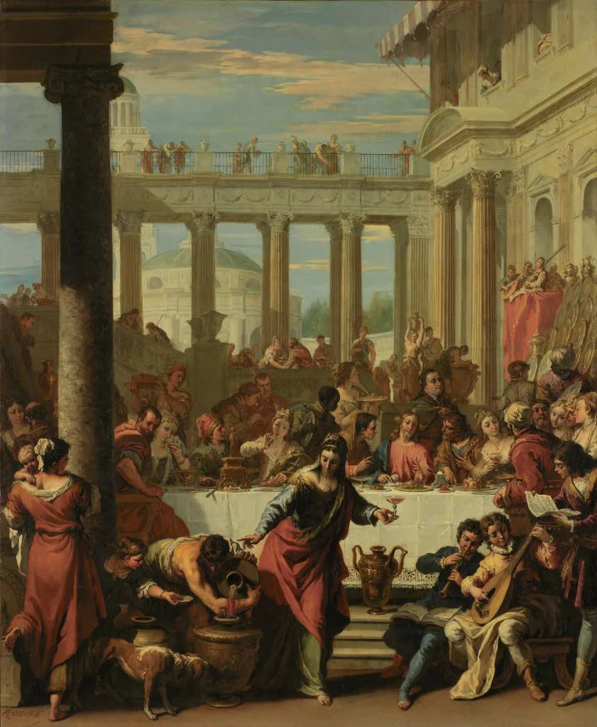 Kanar Düğünleri - Sebastiano Ricci
